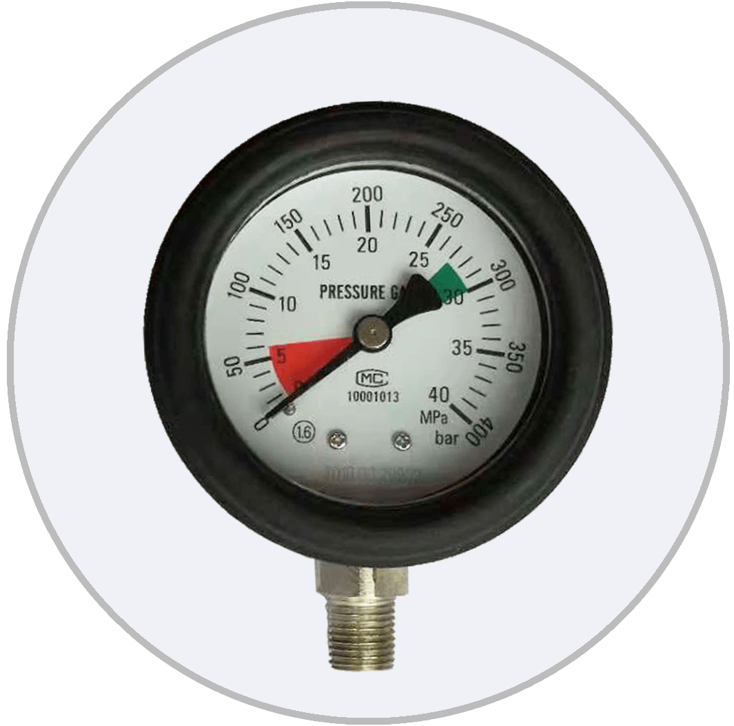 空气呼吸器－机械压力表